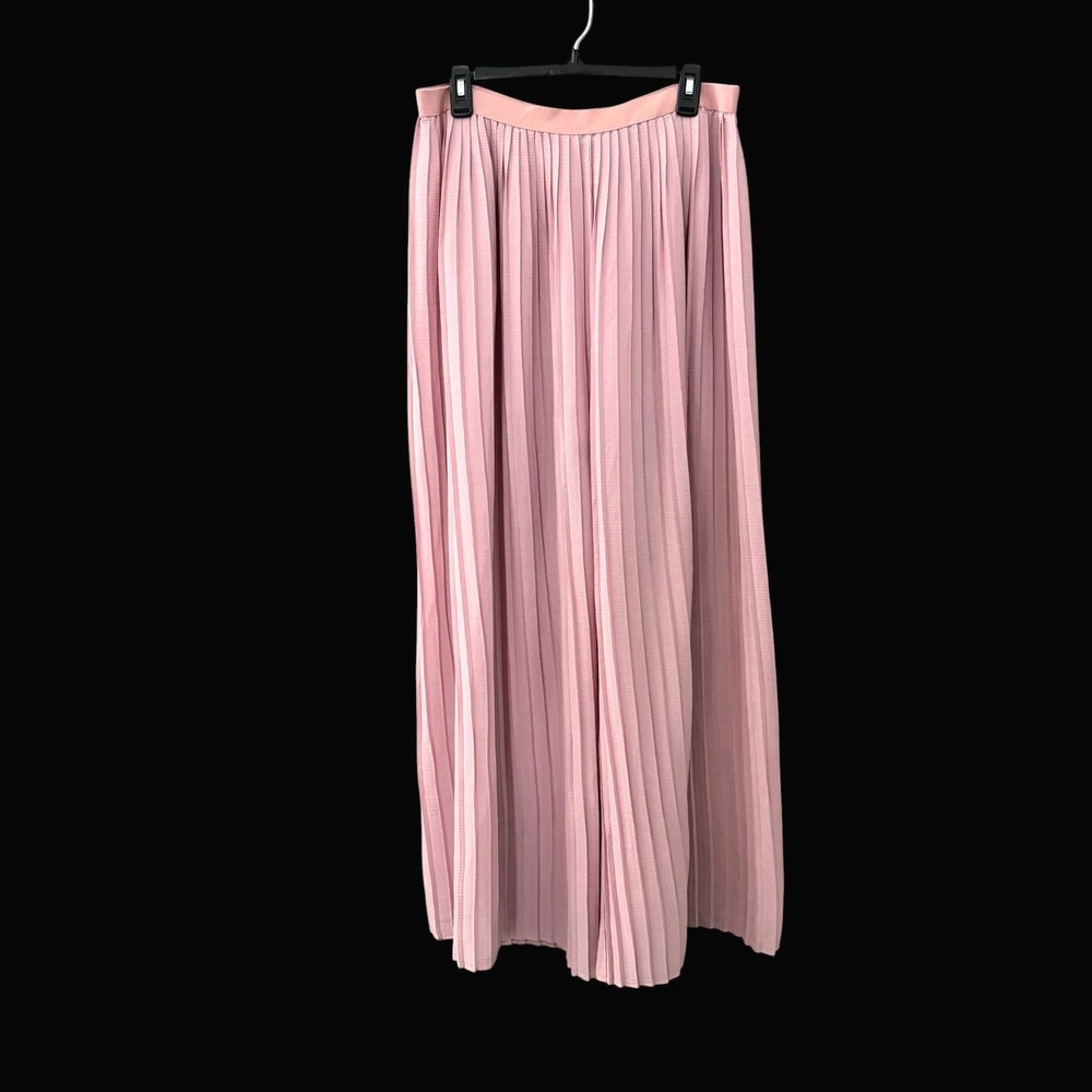 Matilda Jane Curtain Call Pleated Wide Leg Pants XL Pink Coquette Balletcore